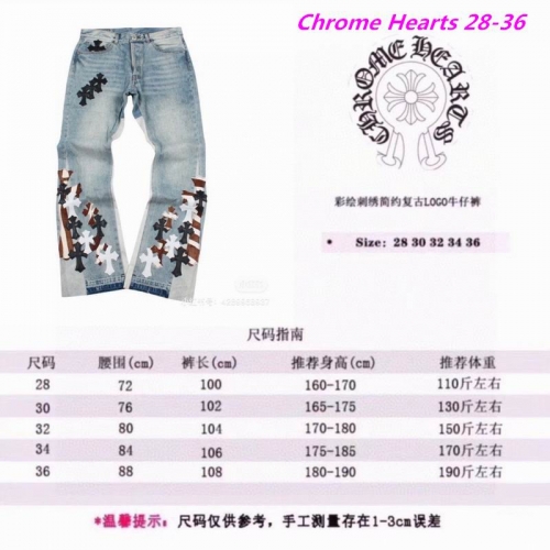 C.h.r.o.m.e. H.e.a.r.t.s. Long Jeans 1328 Men