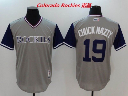 MLB Colorado Rockies 055 Men