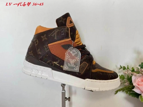 L...V... Trail High Top Sneaker Shoes 278 Men/Women