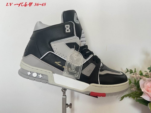 L...V... Trail High Top Sneaker Shoes 275 Men/Women