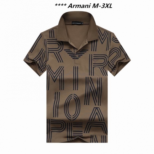 A.r.m.a.n.i. Lapel T-shirt 3063 Men