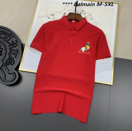 B.a.l.m.a.i.n. Lapel T-shirt 3021 Men