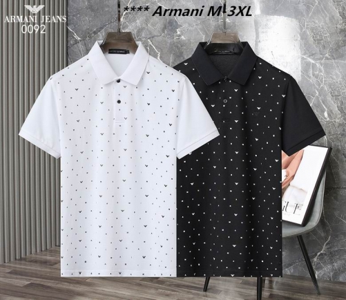 A.r.m.a.n.i. Lapel T-shirt 3085 Men