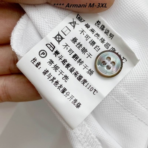 A.r.m.a.n.i. Lapel T-shirt 3140 Men