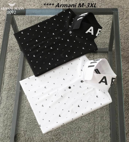 A.r.m.a.n.i. Lapel T-shirt 3076 Men