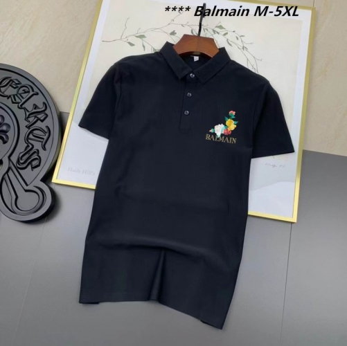 B.a.l.m.a.i.n. Lapel T-shirt 3020 Men