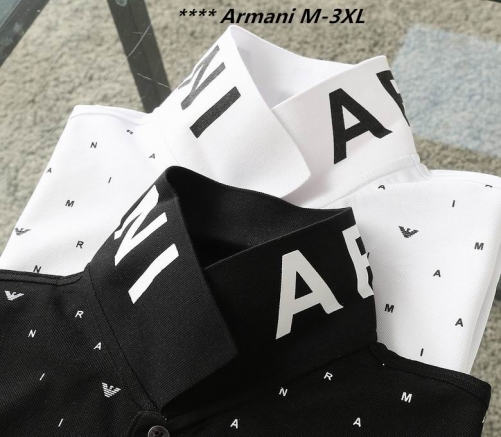 A.r.m.a.n.i. Lapel T-shirt 3077 Men