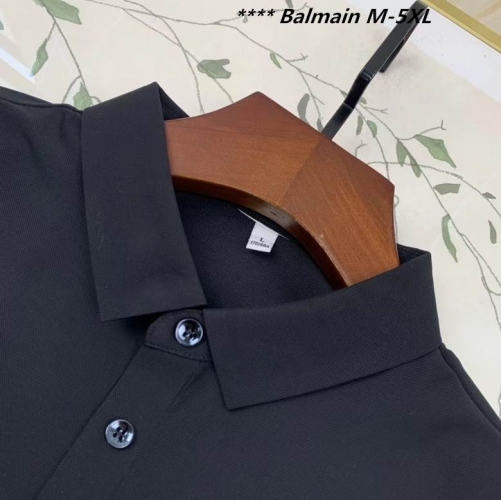 B.a.l.m.a.i.n. Lapel T-shirt 3013 Men