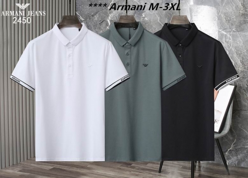 A.r.m.a.n.i. Lapel T-shirt 3118 Men