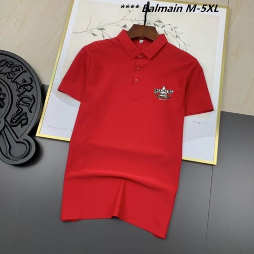 B.a.l.m.a.i.n. Lapel T-shirt 3036 Men