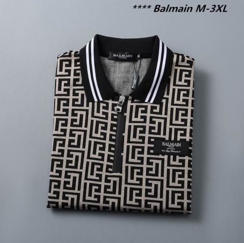 B.a.l.m.a.i.n. Lapel T-shirt 3002 Men