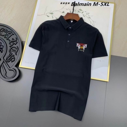 B.a.l.m.a.i.n. Lapel T-shirt 3025 Men