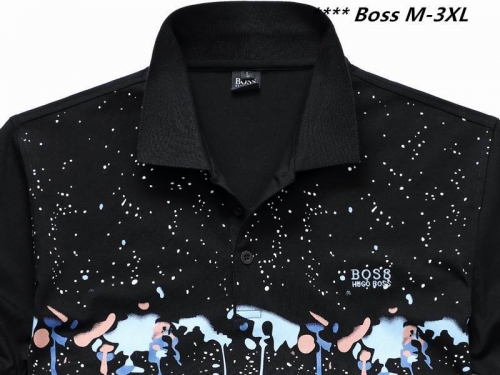 B.o.s.s. Lapel T-shirt 3033 Men