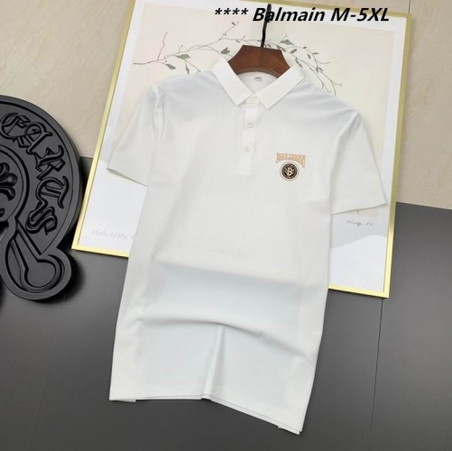 B.a.l.m.a.i.n. Lapel T-shirt 3032 Men