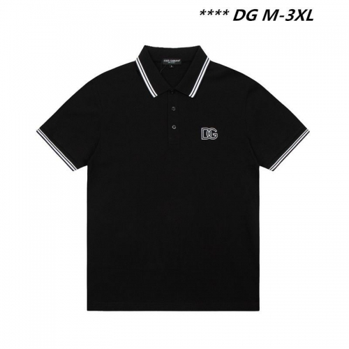 D...G... Lapel T-shirt 3077 Men