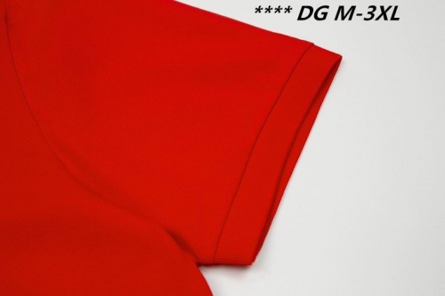 D...G... Lapel T-shirt 3124 Men