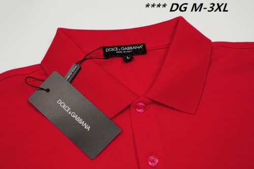 D...G... Lapel T-shirt 3221 Men