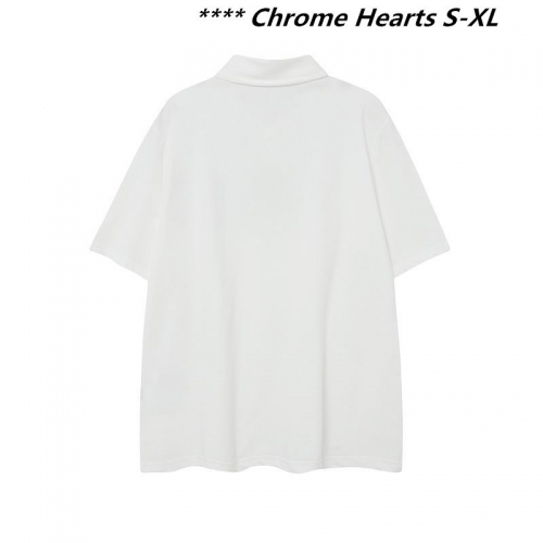 C.h.r.o.m.e. H.e.a.r.t.s. Lapel T-shirt 3027 Men