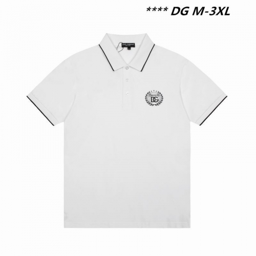 D...G... Lapel T-shirt 3307 Men