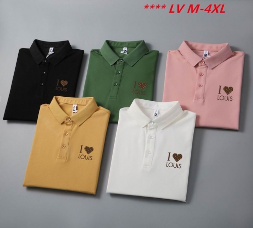 L...V... Lapel T-shirt 3492 Men