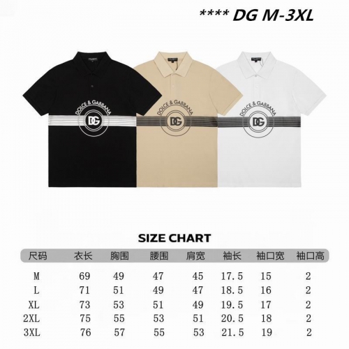 D...G... Lapel T-shirt 3233 Men