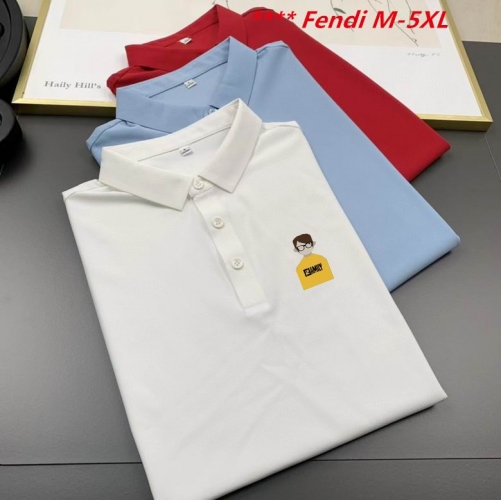 F.e.n.d.i. Lapel T-shirt 3356 Men