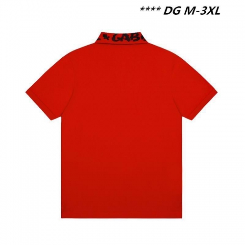 D...G... Lapel T-shirt 3128 Men