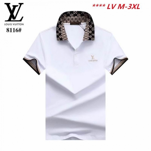 L...V... Lapel T-shirt 3185 Men