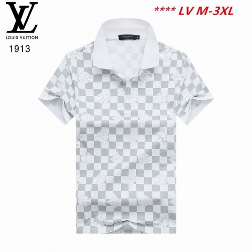 L...V... Lapel T-shirt 3086 Men