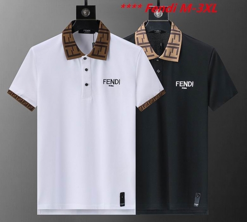 F.e.n.d.i. Lapel T-shirt 3031 Men