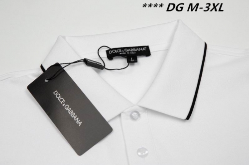 D...G... Lapel T-shirt 3093 Men