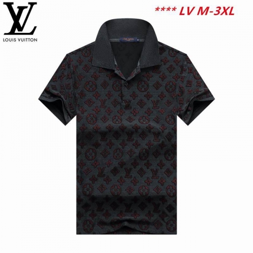 L...V... Lapel T-shirt 3098 Men