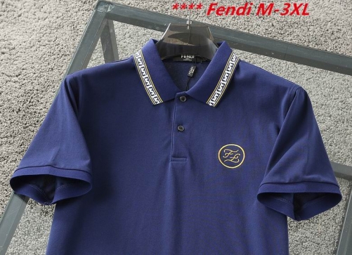 F.e.n.d.i. Lapel T-shirt 3036 Men