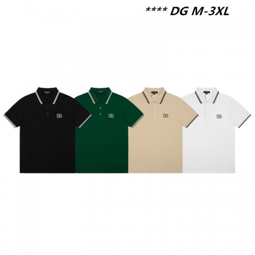 D...G... Lapel T-shirt 3078 Men