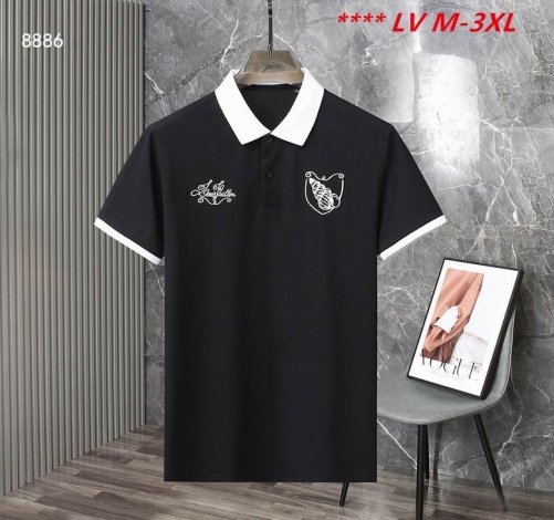 L...V... Lapel T-shirt 3267 Men