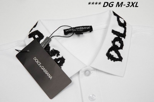 D...G... Lapel T-shirt 3136 Men