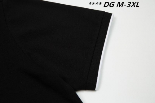 D...G... Lapel T-shirt 3320 Men