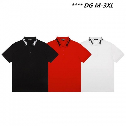 D...G... Lapel T-shirt 3148 Men