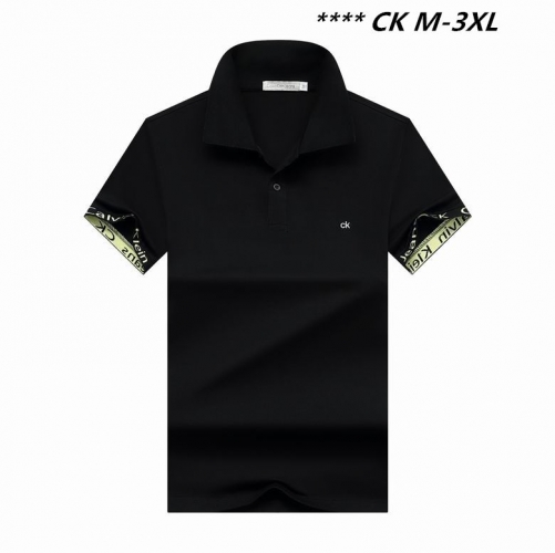 C...K... Lapel T-shirt 3007 Men