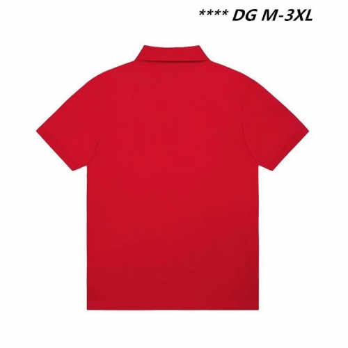 D...G... Lapel T-shirt 3044 Men