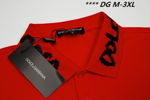 D...G... Lapel T-shirt 3341 Men