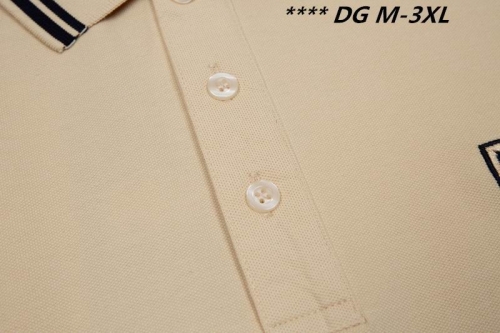 D...G... Lapel T-shirt 3061 Men