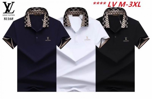 L...V... Lapel T-shirt 3186 Men