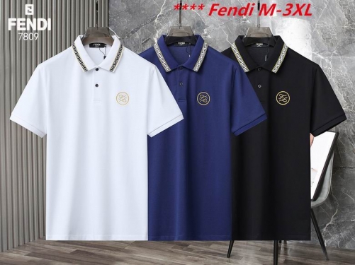 F.e.n.d.i. Lapel T-shirt 3041 Men