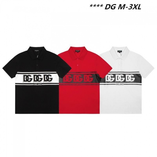 D...G... Lapel T-shirt 3048 Men