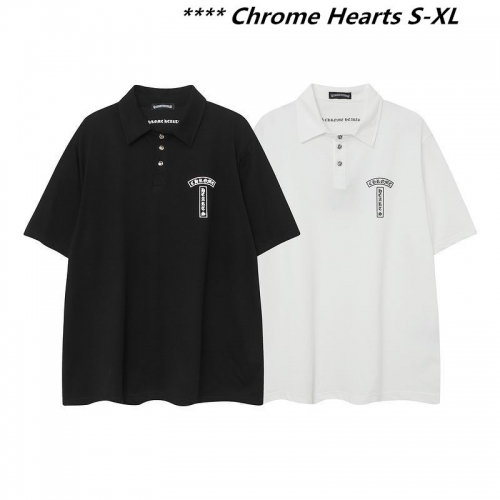 C.h.r.o.m.e. H.e.a.r.t.s. Lapel T-shirt 3029 Men