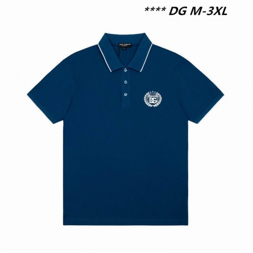 D...G... Lapel T-shirt 3316 Men