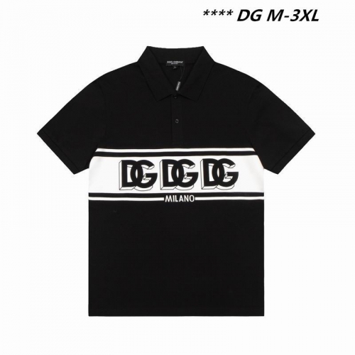 D...G... Lapel T-shirt 3232 Men