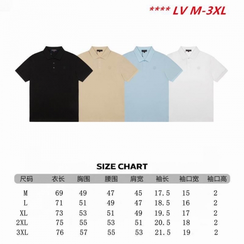 L...V... Lapel T-shirt 3289 Men