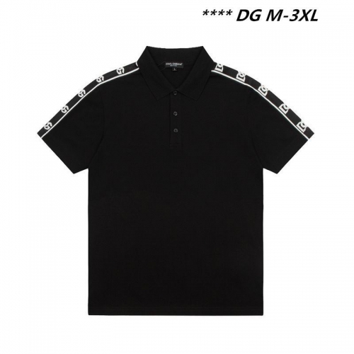 D...G... Lapel T-shirt 3176 Men